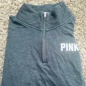 Victoria Secret PINK 1/4 Zip Sweatshirt, XS